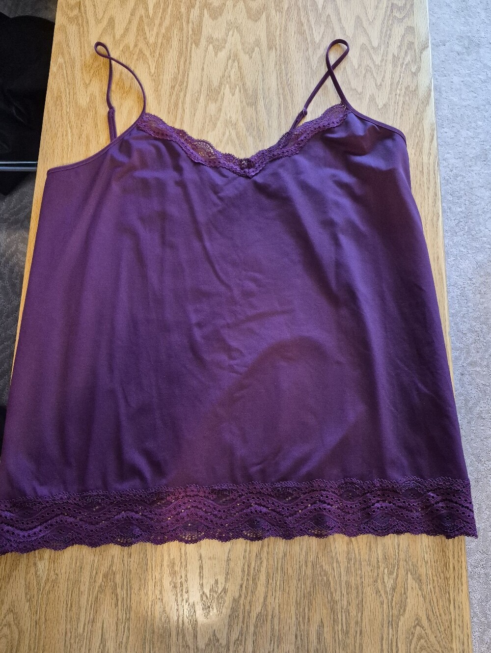 Penningtons Plus Size Spaghetti Strap Cami Camisole Purple Size 3X